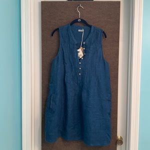 FAHERTY indigoIsha dress. Size large.
